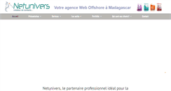 Desktop Screenshot of netunivers.com