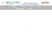 Tablet Screenshot of netunivers.com